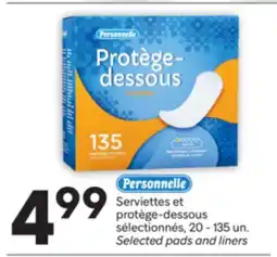 Brunet PERSONNELLE Serviettes et protège-dessous sélectionnés offer