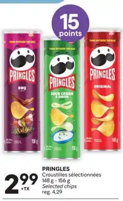 Brunet PRINGLES Croustilles sélectionnées offer
