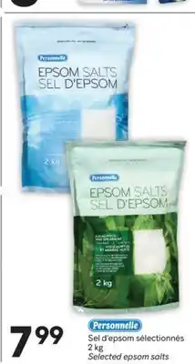 Brunet PERSONNELLE Sel d'epsom sélectionnés offer
