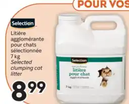 Brunet SELECTION Litière agglomérante pour chats sélectionnée offer
