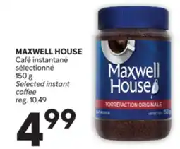 Brunet MAXWELL HOUSE Café instantané sélectionné offer