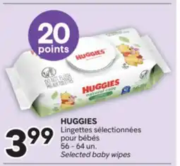 Brunet HUGGIES Lingettes sélectionnées pour bébés offer