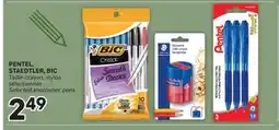 Brunet PENTEL, STAEDTLER, BIC Taille-crayon, stylos sélectionnés offer