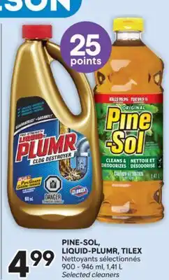 Brunet PINE-SOL, LIQUID-PLUMR, TILEX Nettoyants sélectionnés offer