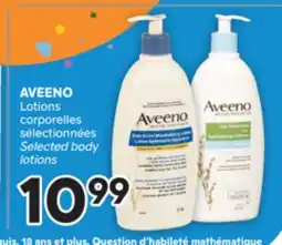 Brunet AVEENO Lotions corporelles sélectionnées offer