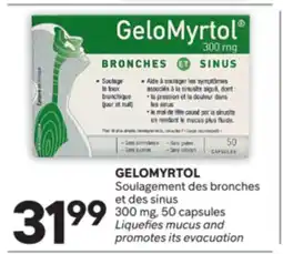 Brunet GELOMYRTOL Soulagement des bronches et des sinus offer