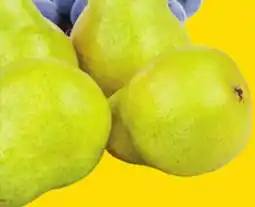 Giant Tiger 2 L blue grapes or Bartlett pears offer