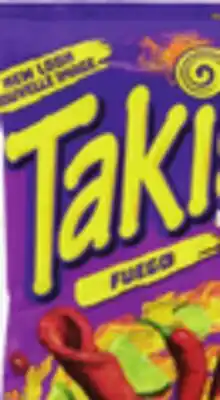 Giant Tiger Takis snacks offer