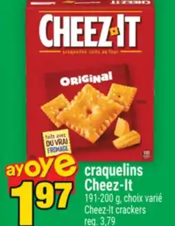 Super C craquelins Cheez‑It | Cheez - It crackers offer