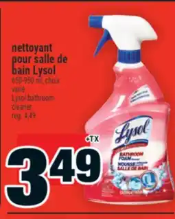 Super C nettoyant pour salle de bain Lysol | Lysol bathroom cleaner offer