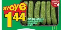 Super C MINI CUCUMBERS | MINI CUCUMBERS offer