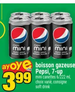 Super C boisson gazeuse Pepsi, 7‑up | soft drink offer