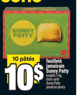 Super C Feuilleté jamaïcain Sunny Patty | Sunny Patty jamaican pastry offer