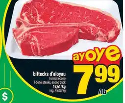 Super C BIFTECKS D'ALOYAU offer