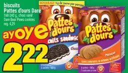 Super C BISCUITS PATTES D'OURS DARE | DARE BEAR PAWS COOKIES offer