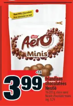 Super C friandises chocolatées Nestlé | Nestlé chocolate treats offer