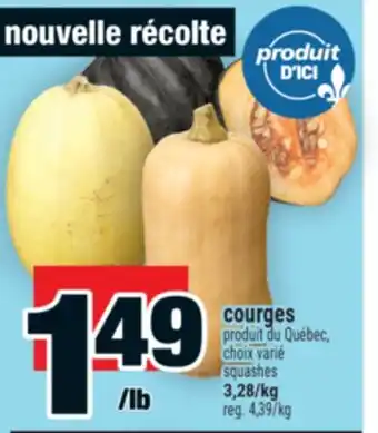 Super C courges | squashes offer