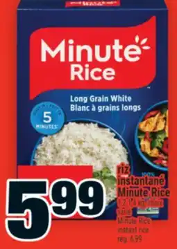 Super C RIZ INSTANTANÉ MINUTE RICE | MINUTE RICE INSTANT RICE offer