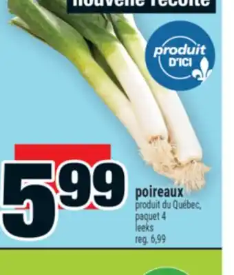 Super C poireaux | leeks offer