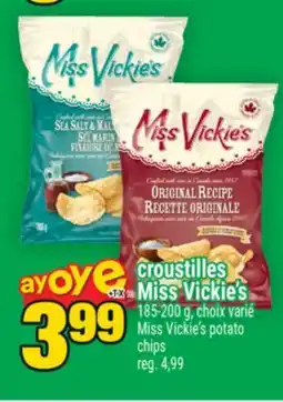 Super C croustilles Miss Vickie's | Miss Vickie's potato chips offer