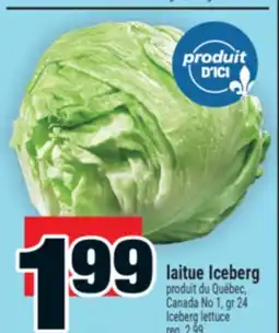 Super C laitue Iceberg | Iceberg lettuce offer