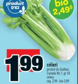 Super C céleri | celery offer