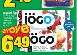 Super C YOGOURT IÖGO | IÖGO YOGURT offer