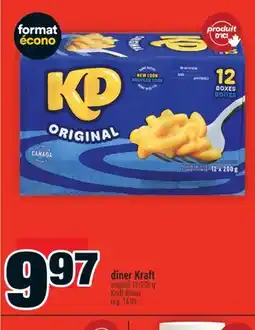 Super C dîner Kraft | Kraft dinner offer