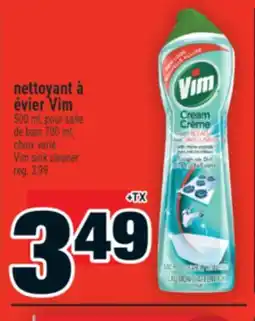 Super C nettoyant à évier Vim | Vim sink cleaner offer