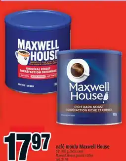 Super C café moulu Maxwell House | ground coffee offer