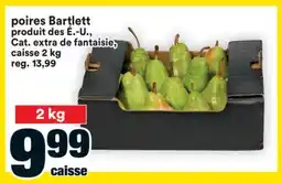 Super C poires Bartlett offer