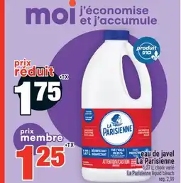 Super C Eau de javel La Parisienne | liquid bleach offer