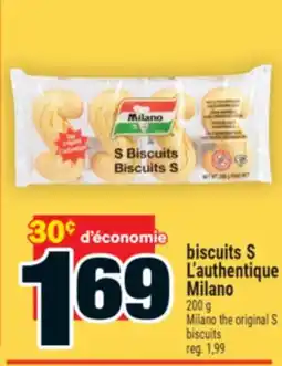Super C biscuits S L'authentique Milano | Milano the original S biscuits offer