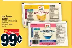 Super C tofu dessert Sunrise | Sunrise tofu dessert offer