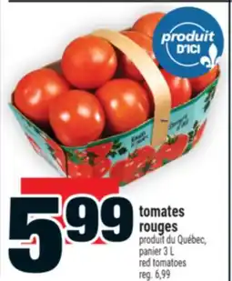 Super C tomates rouges | red tomatoes offer