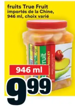 Super C FRUITS TRUE FRUIT offer
