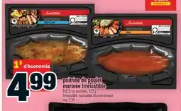 Super C poitrine de poulet marinée Irrésistible | Irrésistible marinated chicken breast offer