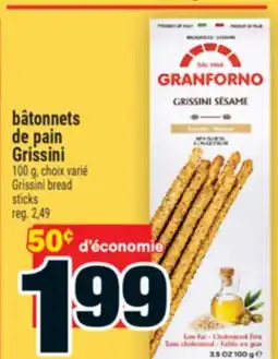 Super C BÂTONNETS DE PAIN GRISSINI | GRISSINI BREAD STICKS offer