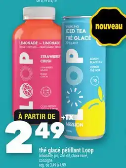 Marche Ami THÉ GLACÉ PÉTILLANT LOOP offer