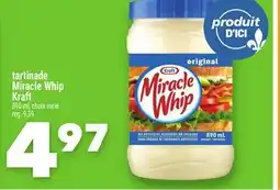 Marche Ami TARTINADE MIRACLE WHIP KRAFT offer