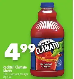 Marche Ami COCKTAIL CLAMATO MOTT'S offer
