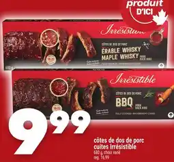 Marche Ami CÔTES DE DOS DE PORC CUITES IRRÉSISTIBLE offer