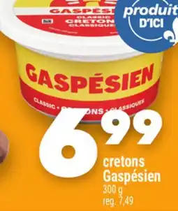 Marche Ami CRETONS GASPÉSIEN offer