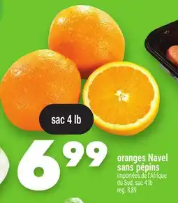 Marche Ami ORANGES NAVEL SANS PÉPINS offer