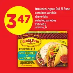Maxi TROUSSES-REPAS OLD EL PASO | dinner kits. 250-510 g offer