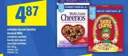 Maxi CÉRÉALES FORMAT FAMILIAL GENERAL MILLS, 113-778 G offer