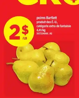 Maxi POIRES BARTLETT offer