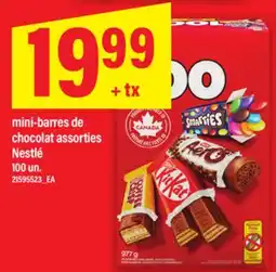 Maxi MINI-BARRES DE CHOCOLAT ASSORTIES NESTLÉ, 100 UN offer