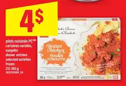 Maxi PLATS CUISINÉS PC | dinner entrées, 212-365 G offer