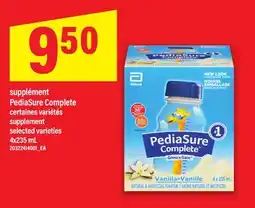 Maxi SUPPLÉMENT PEDIASURE COMPLETE | SUPPLEMENT, 4X235 ML offer